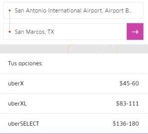 uber san antonio