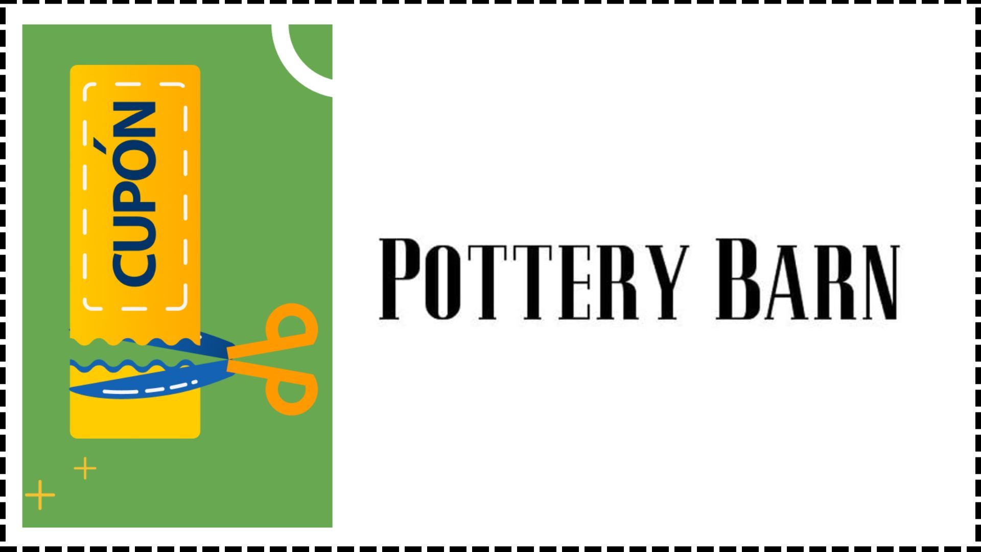 pottery barn descuentos outlet